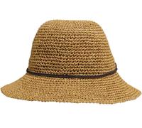P.A.C. Lilen Bucket Straw Hat dark beige - Größe L/XL