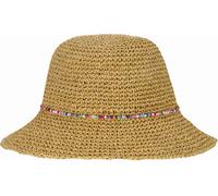 P.A.C. Lilen Bucket Straw Hat light beige pearl bracelet - Größe L/XL