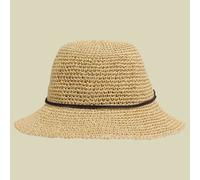 P.A.C. Lilen Bucket Straw Hat Women S/M beige - light beige