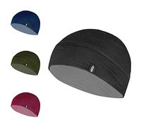 P.A.C. Merino Fleece Beanie, 100% Made in Germany, Wendefunktion, Atmungsaktiv, Thermoregulierend, Unisex (DE/NL/SE/PL, Alphanumerisch, Einheitsgröße, Standard, Multi Anthrazit)