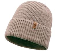 P.A.C. - Mirou Merino Beanie - Mütze, Gr. One Size, braun (BeigeMelange)