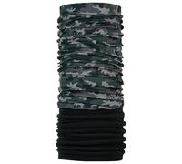 P.A.C. Multifunktionstuch Recycling Fleece Camo Ash, für Herren, dunkelgrau