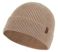 P.A.C. - Nature Lomuo Merino Beanie - Mütze, Gr. One Size, beige/braun (Sand)