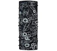 P.A.C. Original Bicicleta Multifunktionstuch - nahtloses Mikrofaser Schlauchtuch, Halstuch, Schal, Kopftuch, Unisex, 10 Anwendungsmöglichkeiten