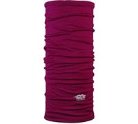 P.A.C. Merino Wool Plum Multifunktionstuch - Merinowoll Schlauchtuch, Halstuch, Schal, Kopftuch