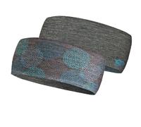 P.A.C. Recycled Merino Tech Stirnband-Grau,Mint