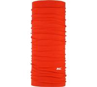 P.A.C. Original Rot Multifunktionstuch - nahtloses Mikrofaser Schlauchtuch, Halstuch, Schal, Kopftuch, Unisex, 10 Anwendungsmöglichkeiten