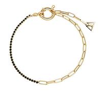 P D PAOLA - BLACK-MIRAGE-GOLDARMBAND - 925er Sterlingsilber 18k-Vergoldung - Damenschmuck