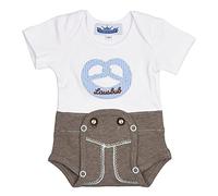 P.Eisenherz Body mit kurzem Arm Lederhose Stickerei Lausbub