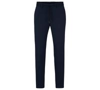 BOSS Herren P-GeniusJ-RDS-WG-233 Slim-Fit Hose aus Performance-Stretch-Jersey Dunkelblau 48