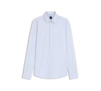 BOSS Bedrucktes Slim-Fit Hemd aus funktionalem Stretch-Jersey - Style P-HANK-K-261, 50561106 Hellblau 43