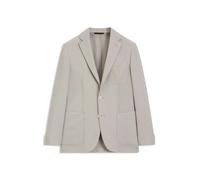 BOSS Slim-Fit Sakko aus fein gemusterter Schurwolle - Style P-Hanry-3PP-263F, 50564666 Hellbeige 52