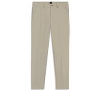 BOSS Herren Hose KAITON-ZIP Slim Fit, beige, Gr. 34/34