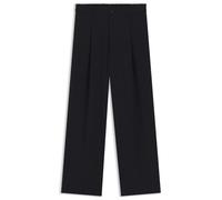 BOSS Relaxed-Fit Hose aus gemusterter Schurwolle - Style P-Pat-PL-CW-263F, 50564667 Dunkelblau 50