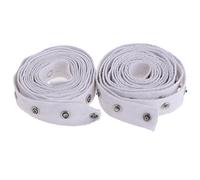 P Prettyia 2 Meter Druckknopfband Body Verschluss Band zum Nähen