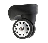 P Prettyia 2 Stück Ersatz Räder Wheels Rollen für Trolley Hartschalenkoffer Gepäck-Koffer usw.