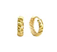 Fascination By Ellen K. Creolen 375/- Gold 1,4Cm Glänzend