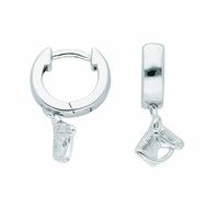 Paar Creolen ADELIA´S "10,9 mm ⌀ Creolen Ohrringe 925 Silber - Silberohrringe", silber, Ohrringe, Jungen, Kinder, Silber 925 (Sterlingsilber), Silberohrringe (70956053-0) silber