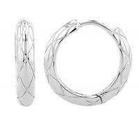 Paar Creolen ADELIA´S "Damen Creolen aus vergoldetem 925 Sterling Silber Ø 1 mm", silber, Ohrringe, Damen, Damen, Silber 925 (Sterlingsilber) (33650247-0) silber