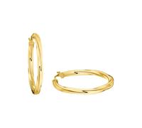 Paar Creolen AMOR "2015275", gold (goldfarben), Ohrringe, Damen, Gelbgold 585, Paar Creolen (23417512-0)