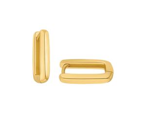 Paar Creolen AMOR "2034778, 2034779", gold (gelbgoldfarben), Ohrringe, Damen, Silber 925 (Sterlingsilber) (81208019-0) gelbgoldfarben