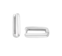 Paar Creolen AMOR "2034778, 2034779", silber (silberfarben), Ohrringe, Damen, Silber 925 (Sterlingsilber) (82345114-0) silberfarben