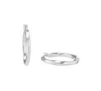 Paar Creolen AMOR "9959525", silber (silberfarben), Ohrringe, Damen, Silber 925 (Sterlingsilber) (55785360-0) silberfarben