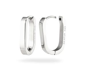 Paar Creolen COPENHAGEN STUDIOS "Schmuck Geschenk Edelstahl Ohrring Hoop", edelstahlfarben, Ohrringe, Damen, Edelstahl (45753142-0) edelstahlfarben