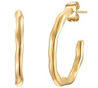 Paar Creolen EASTSIDE "Set: ES448", gelbgold, Ohrringe, Damen, 24,8, Edelstahl, aus Edelstahl (43476122-0) gelbgold