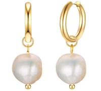 Paar Creolen EASTSIDE "Set: ES468", gelbgold, Ohrringe, Damen, 30,2mm, Edelstahl, aus Edelstahl (25954350-0) gelbgold