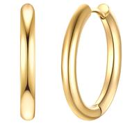 Eastside - Creolen Edelstahl in Gelbgold 1 ct Damen