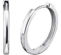 Paar Creolen ENGELSRUFER "Bright like a diamond CREOLE LISA", silber (silber, 925), Ohrringe, Damen, 24mm, Silber 925 (Sterlingsilber) (764985-0) silber, 925