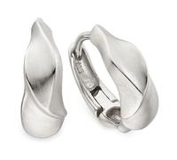 Paar Creolen FIRETTI "Schmuck, Geschenk, Creolen Silber rhodiniert", silber (silberfarben), Ohrringe, Damen, 13,5mm, Silber 925 (Sterlingsilber) (93849819-0) silberfarben