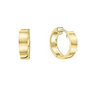 Paar Creolen FIRETTI "Schmuck Geschenk Gold 333", gold (gelbgoldfarben), Ohrringe, Damen, 15mm, Gelbgold 333 (77692348-0) gelbgoldfarben
