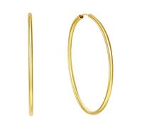 Paar Creolen FIRETTI "Schmuck Geschenk Gold 333 Ohrschmuck glänzend, verschiedene Größen" Gr. 40, gold (gelbgoldfarben), Ohrringe, Damen, 40, Gelbgold 333 (13042045-40) gelbgoldfarben