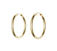 Paar Creolen FIRETTI "Schmuck Geschenk Silber 925 2,5 mm breit" Gr. 30, gold (gelbgoldfarben), Ohrringe, Damen, 30, Silber 925 (Sterlingsilber), Made in Germany (77917265-30) gelbgoldfarben