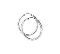 Paar Creolen FIRETTI "Schmuck Geschenk Silber 925 Ohrschmuck Ohrringe 3,0 mm breit" Gr. 40, silberfarben, Ohrringe, Damen, 40, Silber 925 (Sterlingsilber) (91509700-40) silberfarben