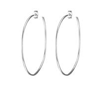 Paar Creolen GLANZSTÜCKE MÜNCHEN "Set: A1242", silber, Ohrringe, Damen, 50, Silber 925 (Sterlingsilber), aus Sterling Silber (81700432-0) silber