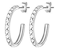 Glanzstücke München Creolen Damen silber, ONE SIZE