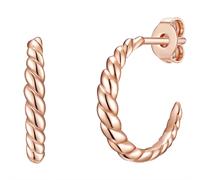 Ohrstekcer Sterling Silber rosévergoldet