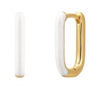 Glanzstücke München - Creolen aus Sterling Silber in Gelbgold 1 ct Damen