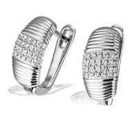 Paar Creolen GOLDMAID, silber (silberfarben), Ohrringe, Damen, Silber 925 (Sterlingsilber) (092234-0) silberfarben