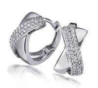 Paar Creolen GOLDMAID, silber (silberfarben), Ohrringe, Damen, Silber 925 (Sterlingsilber) (660624-0) silberfarben