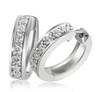 Paar Creolen GOLDMAID, silber (silberfarben), Ohrringe, Damen, Silber 925 (Sterlingsilber), Paar Creolen (374305-0)