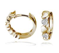 Paar Creolen GOLDMAID, weiß, Ohrringe, Damen (84160960-0) weiß