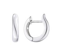 Paar Creolen JOBO "Ohrringe 15 mm", silber 925, Ohrringe, Damen, Silber 925 (Sterlingsilber), 925 Silber rhodiniert oder vergoldet (83464820-0) silber 925
