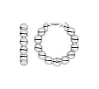 Paar Creolen JOBO "Ohrringe Kugeln 16 mm", silber 925, Ohrringe, Damen, 16,4mm, Silber 925 (Sterlingsilber), 925 Silber rhodiniert oder vergoldet (43357340-0) silber 925