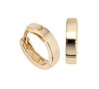 Paar Creolen JOBO "Ohrringe rund", gold (gelbgold 333), Ohrringe, Damen, 11,1mm, Gelbgold 333, 333 Gold (99047313-0) gelbgold 333