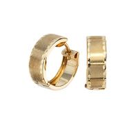 Paar Creolen JOBO "Ohrringe rund", gold (gelbgold 333), Ohrringe, Damen, 14,5mm, Gelbgold 333, 333 Gold (24973545-0) gelbgold 333