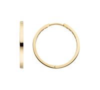 Paar Creolen JOBO "rund Ohrringe 25 mm", gelbgold 333, Ohrringe, Damen, 24,9mm, Gelbgold 333, 8 Karat 333 Gold (19671331-0) gelbgold 333
